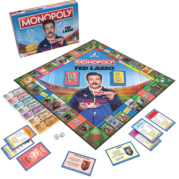 The OP Games Monopoly: Ted Lasso Board Game