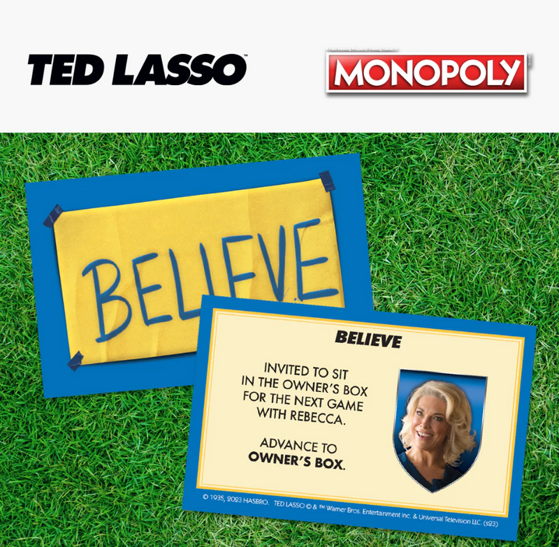 The OP Games Monopoly: Ted Lasso Board Game