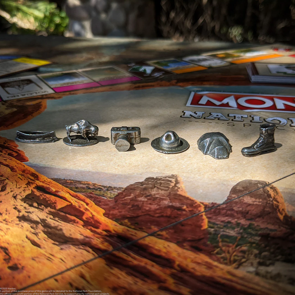 The OP Games Monopoly: National Parks Edition Board Game