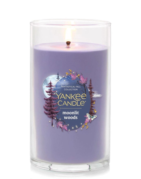 Yankee Candle Signature Medium Pillar Candle - Moonlit Woods