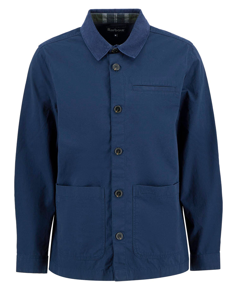 Barbour Mens Cole Tailored Overshirt