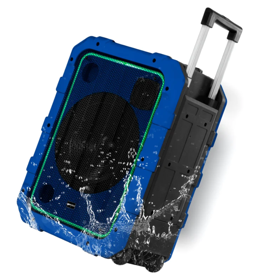 Gemini Rechargeable Weather-Resistant Trolley Speaker