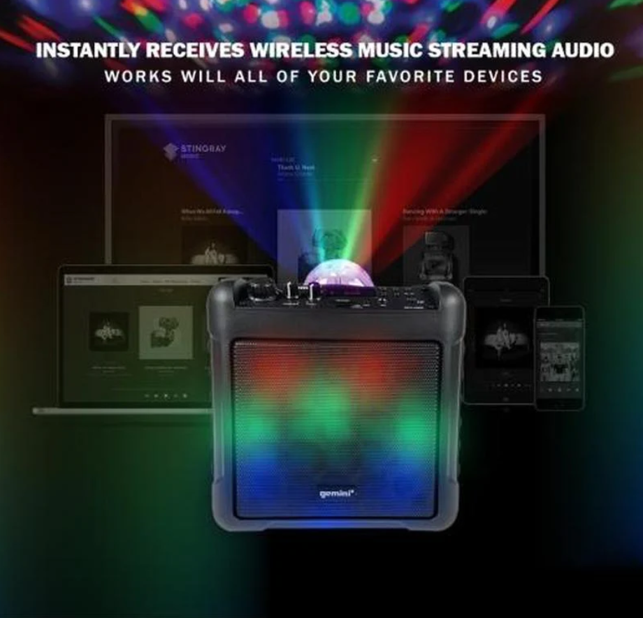 Gemini MPA-K650 Karaoke Party Speaker