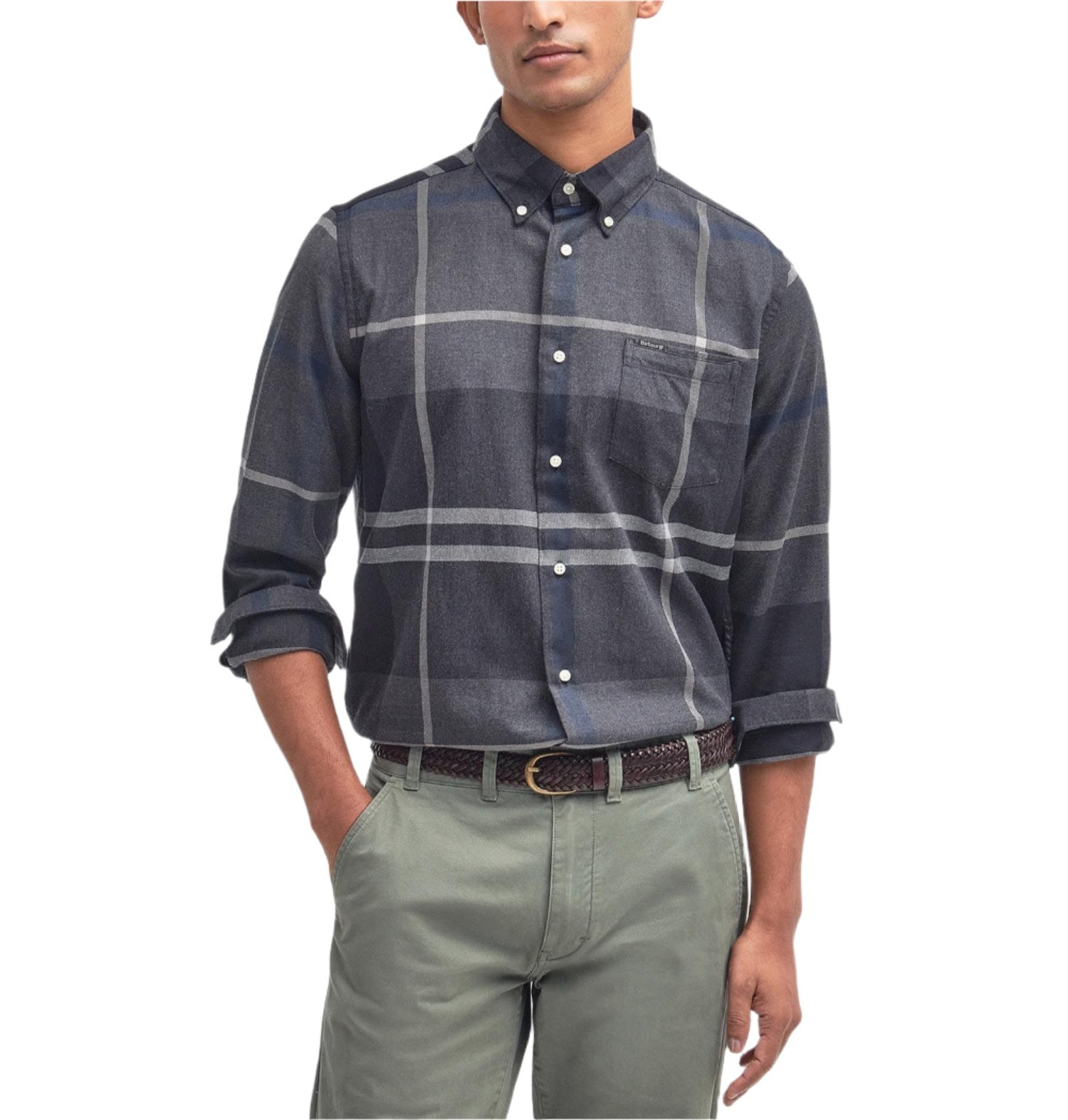 Barbour Mens Dunoon Tailored Fit Long Sleeve Shirt