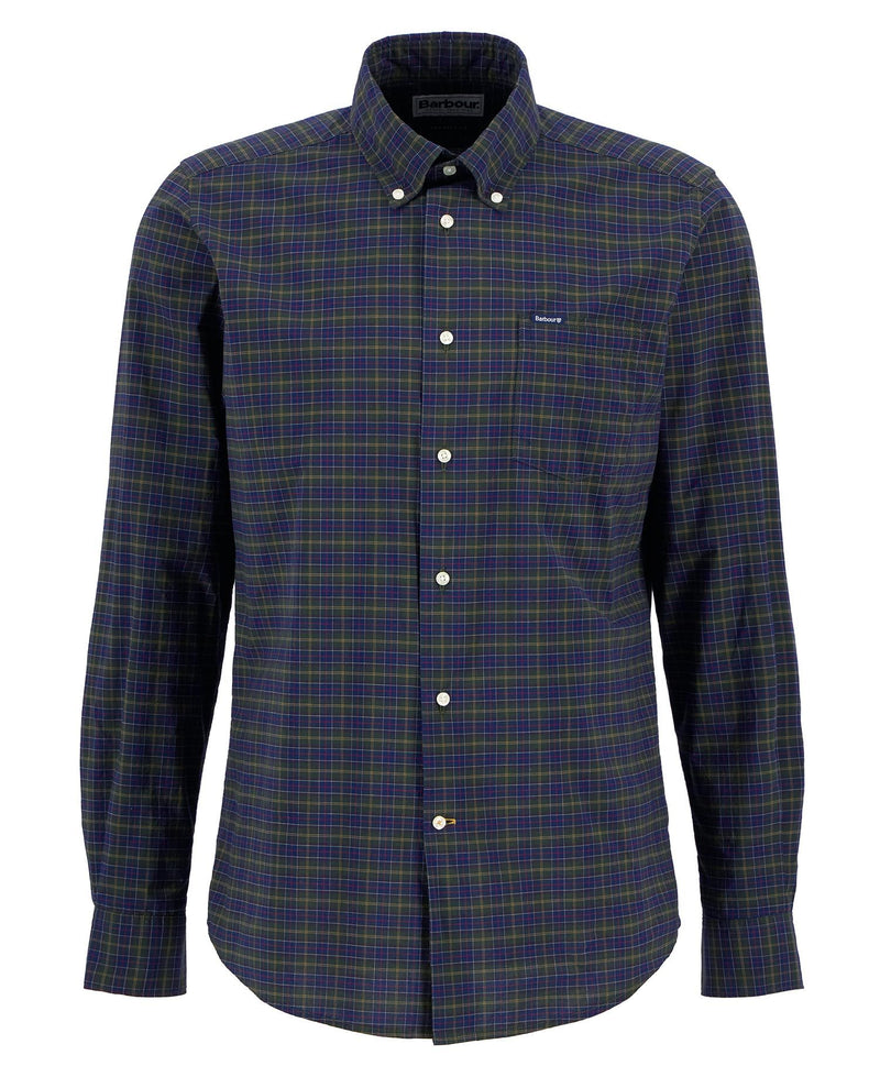 Barbour Mens Lomond Tailored Fit Long Sleeve Shirt