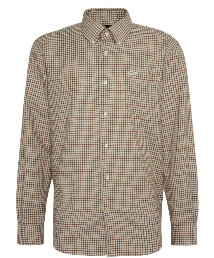 Barbour Mens Henderson Thermo Weave Long Sleeve Shirt