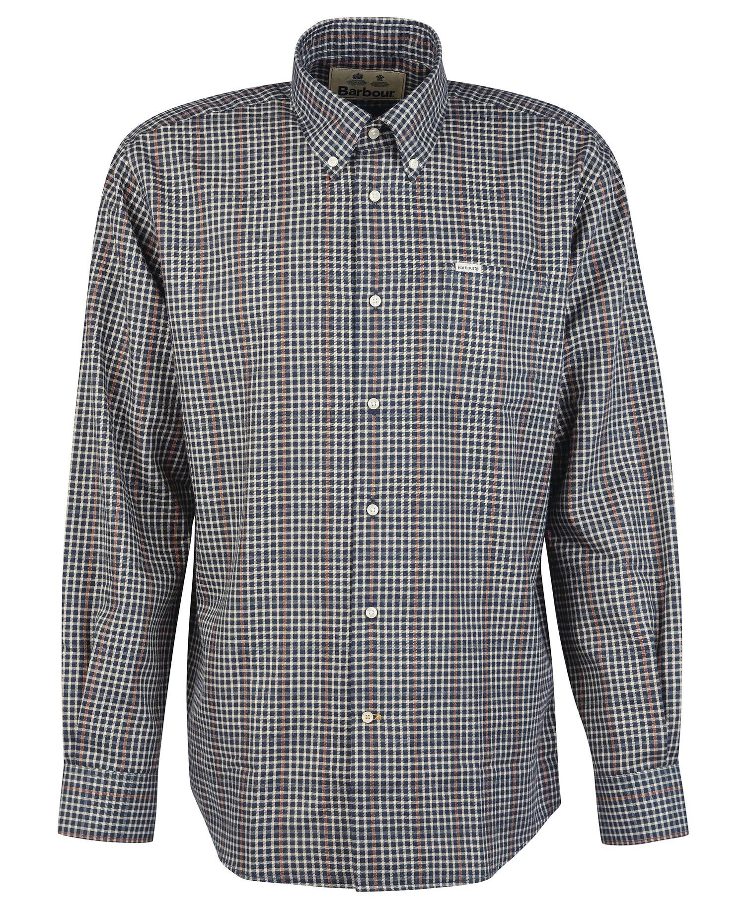 Barbour Mens Henderson Thermo Weave Long Sleeve Shirt