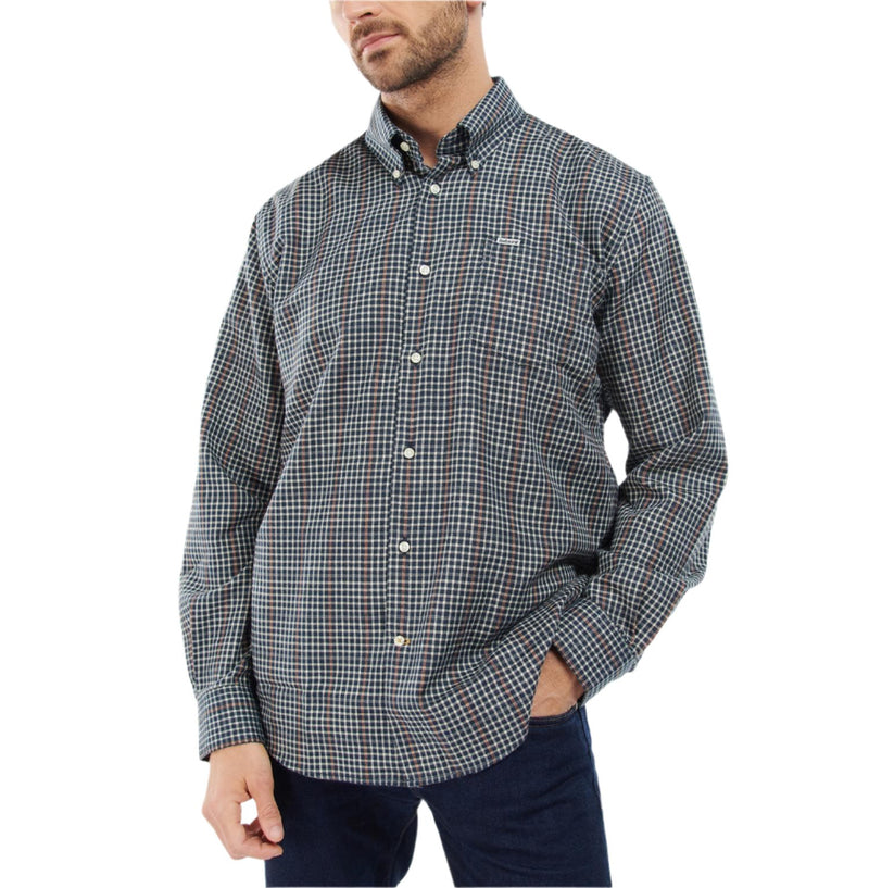 Barbour Mens Henderson Thermo Weave Long Sleeve Shirt