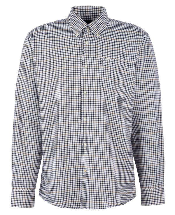 Barbour Mens Henderson Thermo Weave Long Sleeve Shirt