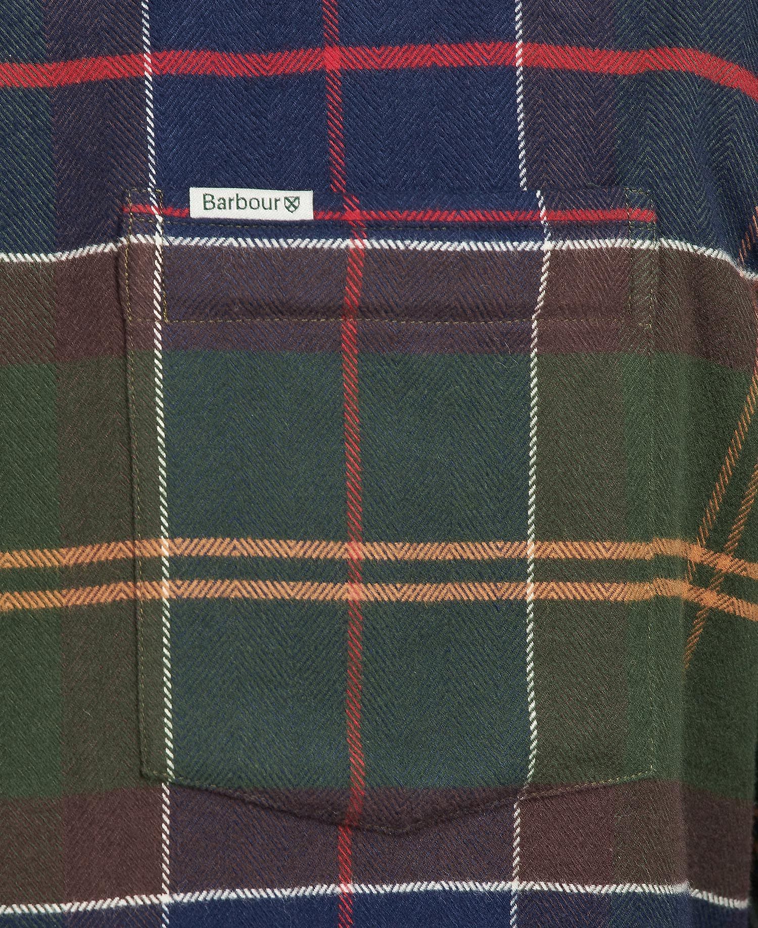 Barbour Mens Hogside Tartan Long Sleeve Shirt