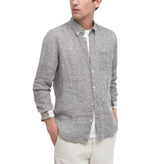 Barbour Mens Linton Tailored Long Sleeve Button Down Shirt