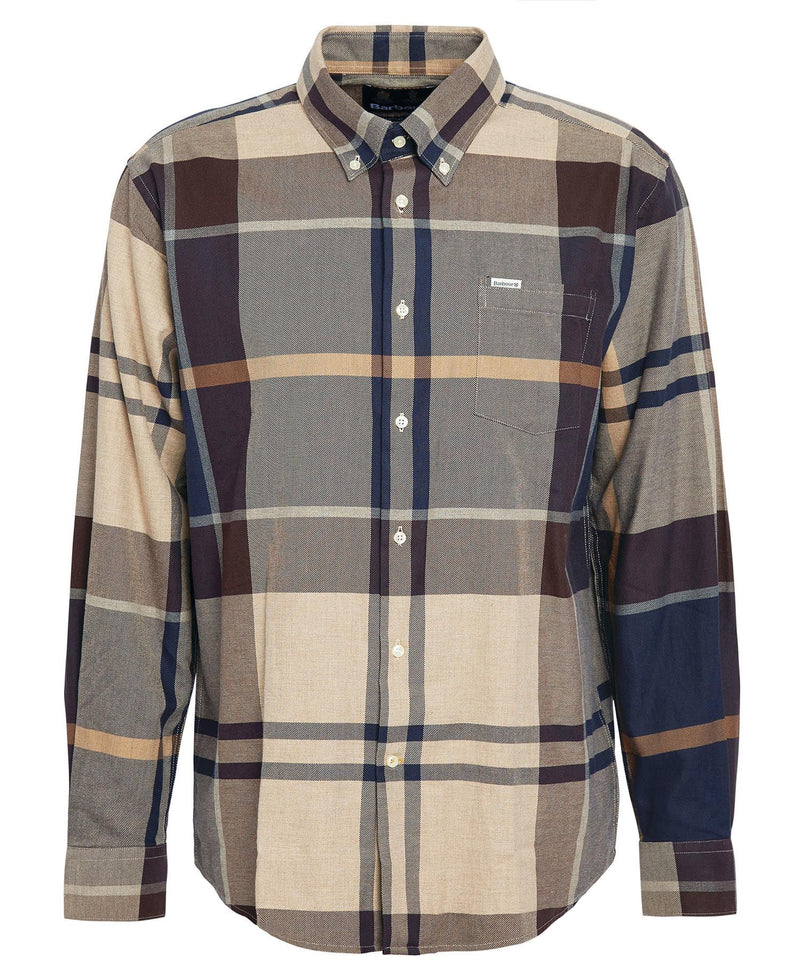 Barbour Mens Bearpark Regular Fit Long Sleeve Shirt