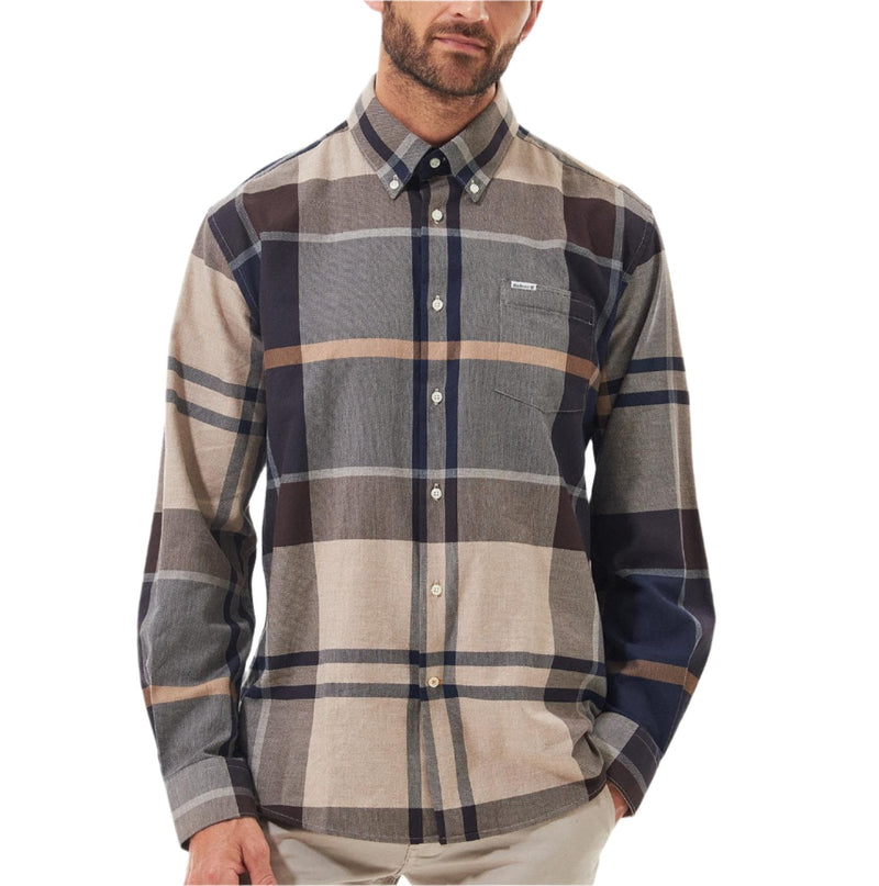 Barbour Mens Bearpark Regular Fit Long Sleeve Shirt