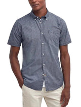 Barbour Mens Shell Tailored Fit Short Sleeve Shirt