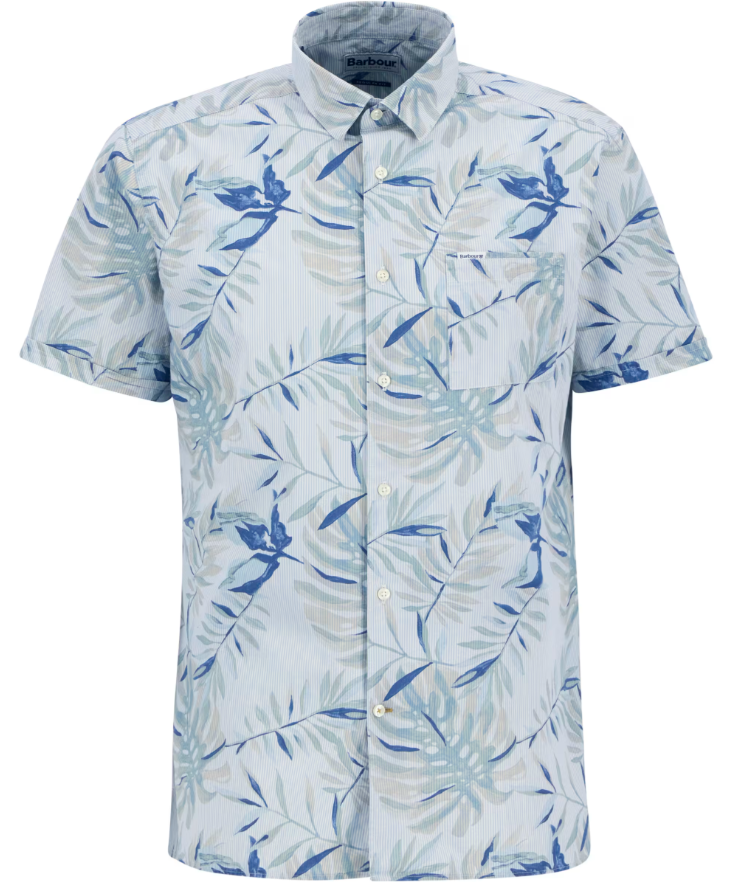 Barbour Mens Valleyfield Summer Fit Short Sleeve Shirt