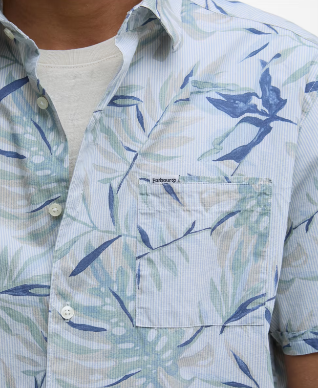 Barbour Mens Valleyfield Summer Fit Short Sleeve Shirt