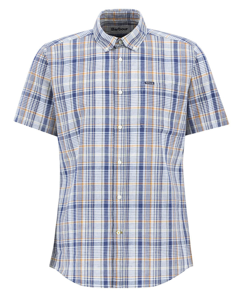 Barbour Mens Elton Tailored Short Sleeve Shirt