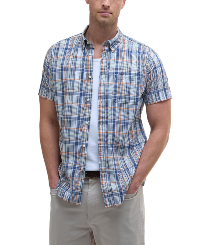 Barbour Mens Elton Tailored Short Sleeve Shirt