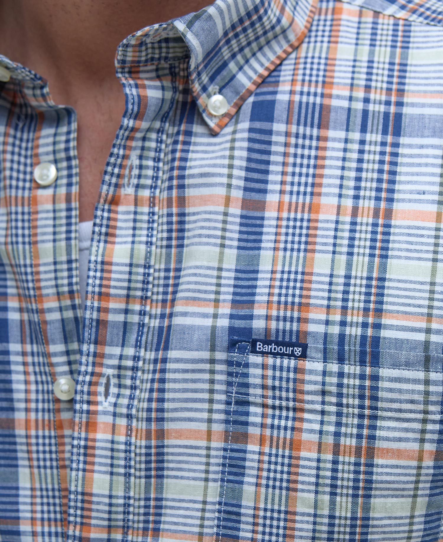 Barbour Mens Elton Tailored Short Sleeve Shirt