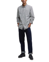 Barbour Mens Halton Gingham Tailored Long Sleeve Shirt