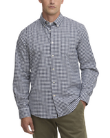 Barbour Mens Gingham Aukside Regular Fit Long Sleeve Shirt