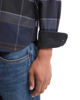 Barbour Mens Mineral Tartan Dunoon Authentic-Fit Long Sleeve Shirt