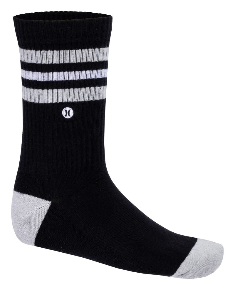 Hurley Mens H2O-Dri Printed Crew Socks