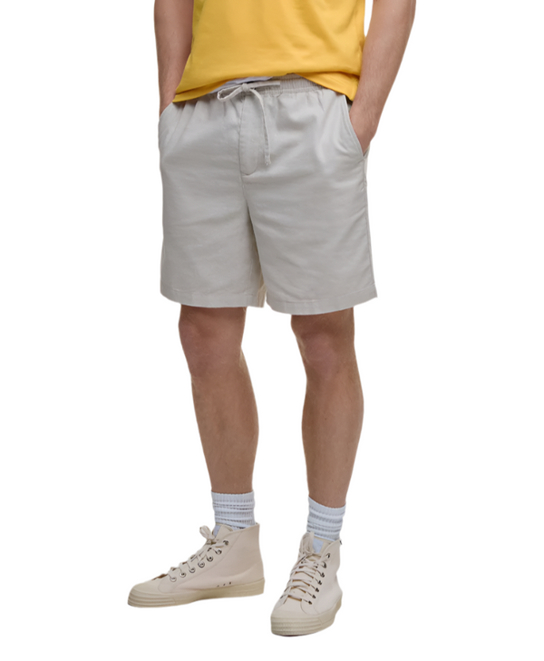 Barbour Mens Cotton Linen Relaxed Shorts