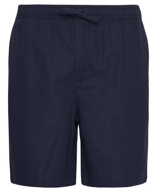 Barbour Mens Cotton Linen Relaxed Shorts
