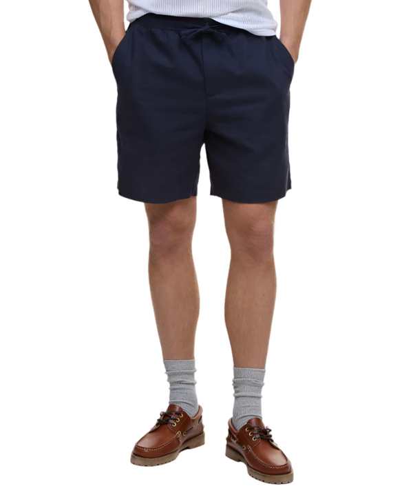Barbour Mens Cotton Linen Relaxed Shorts