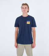 Hurley Mens Everyday Four Corners Short Sleeve T-Shirt