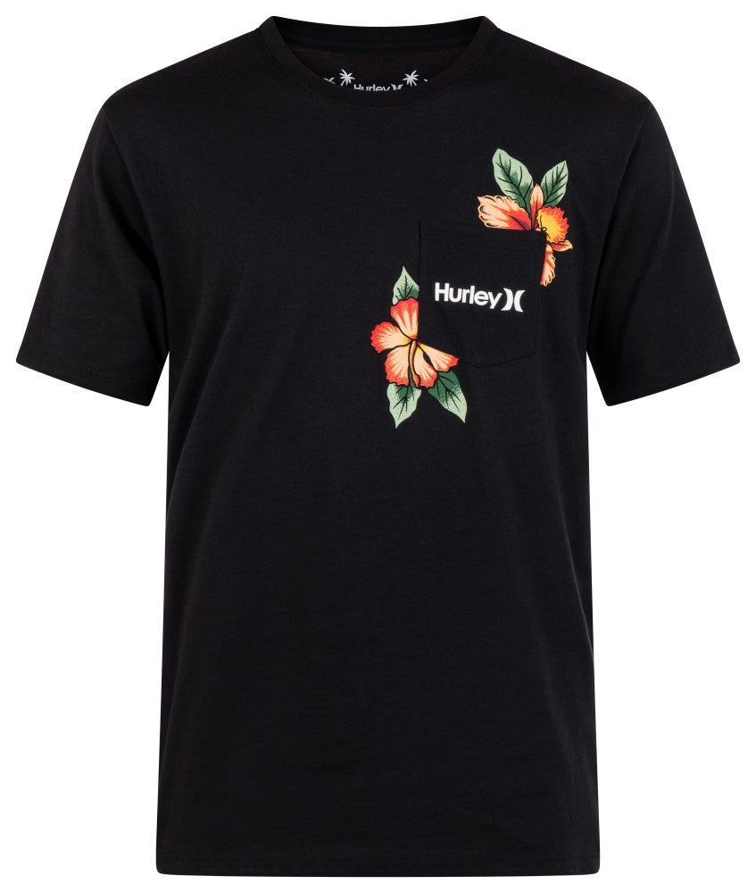 Hurley Mens Everyday Halekulani Pocket Short Sleeve T-Shirt – ShopCGX