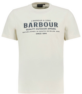 Barbour Mens Moorside Logo Short Sleeve T-Shirt