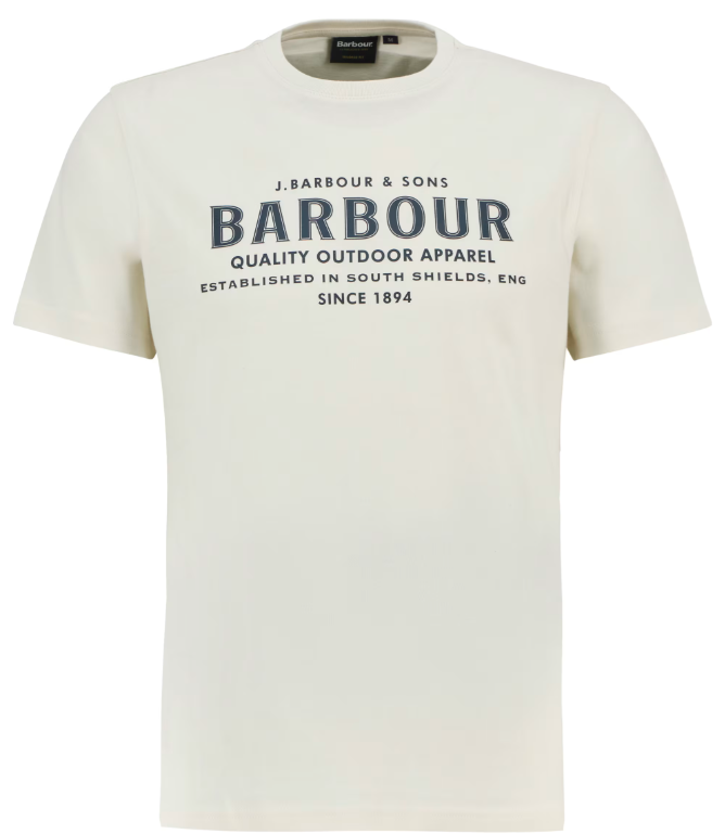 Barbour Mens Moorside Logo Short Sleeve T-Shirt