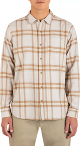 Hurley Mens Portland Long Sleeve Shirt