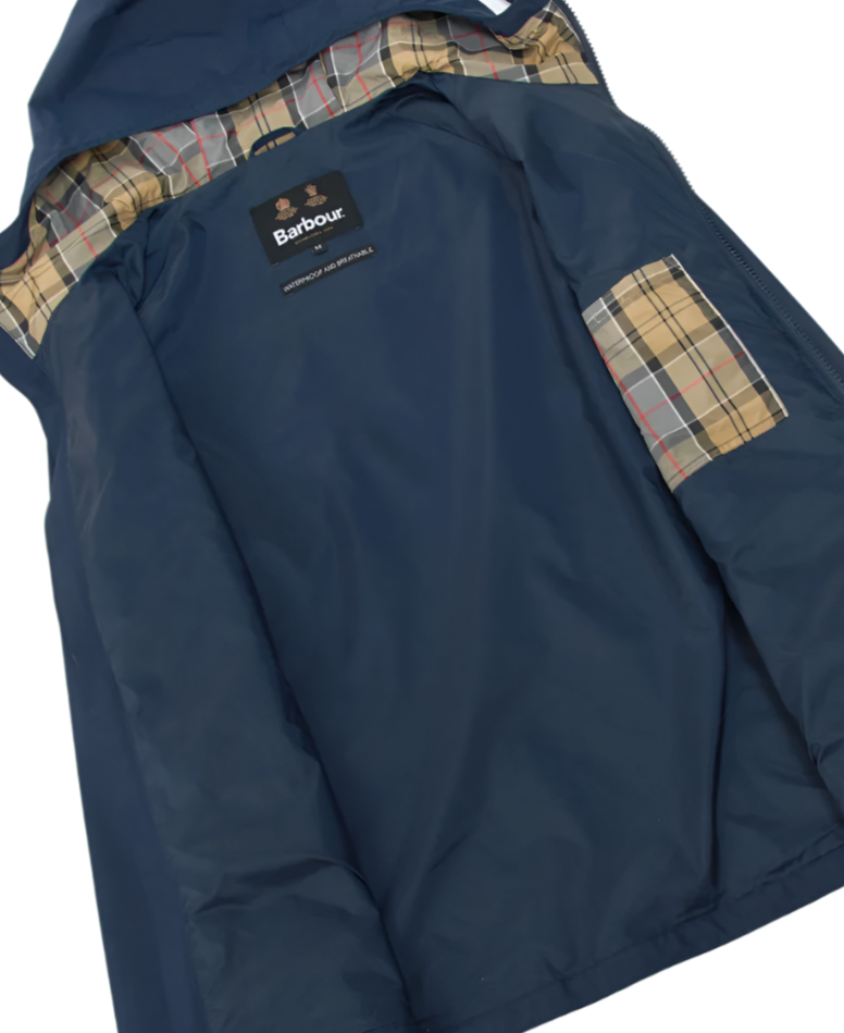 Barbour Mens Hooded Domus Waterproof Jacket