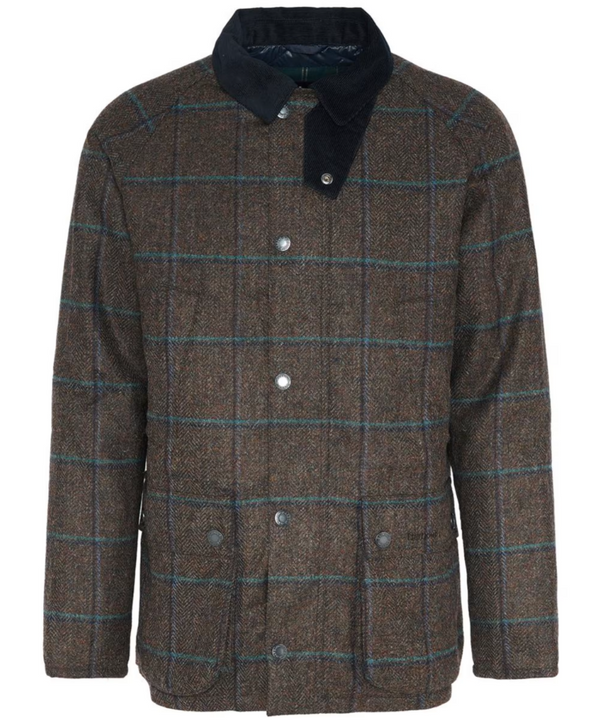 Barbour Mens Bedale Check Wool Jacket