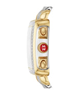 Michele Deco Two-Tone 18K Gold-Plated Diamond Watch