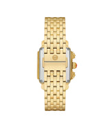 Michele Deco 18K Gold-Plated Diamond Watch