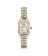 Michele Deco Madison Mini Diamond Two-Tone 18K Gold-Plated Watch