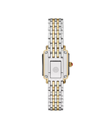 Michele Deco Madison Mini Diamond Two-Tone 18K Gold-Plated Watch