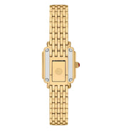 Michele Deco Madison Mini Diamond 18K Gold-Plated Stainless Steel Watch