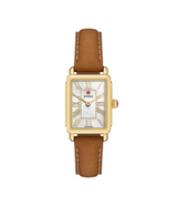 Michele Deco Park 18K Gold-Plated Watch