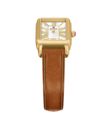 Michele Deco Park 18K Gold-Plated Watch