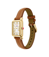Michele Deco Park 18K Gold-Plated Watch