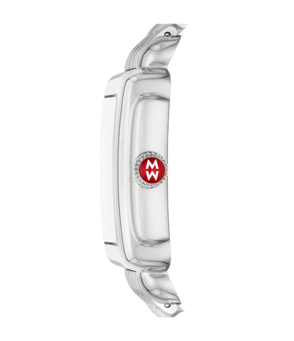 Michele Deco Madison Mid Stainless Steel Diamond Dial Watch
