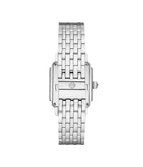 Michele Deco Mid Stainless Diamond Dial Watch