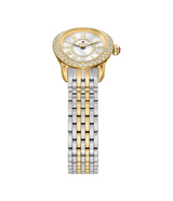 Michele Serein Oval DIamond Two-Tone 18K Gold-Plated Watch