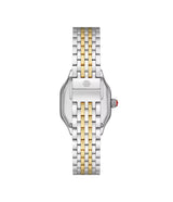Michele Meggie Two-Tone 18K Gold-Plated Diamond Dial Watch