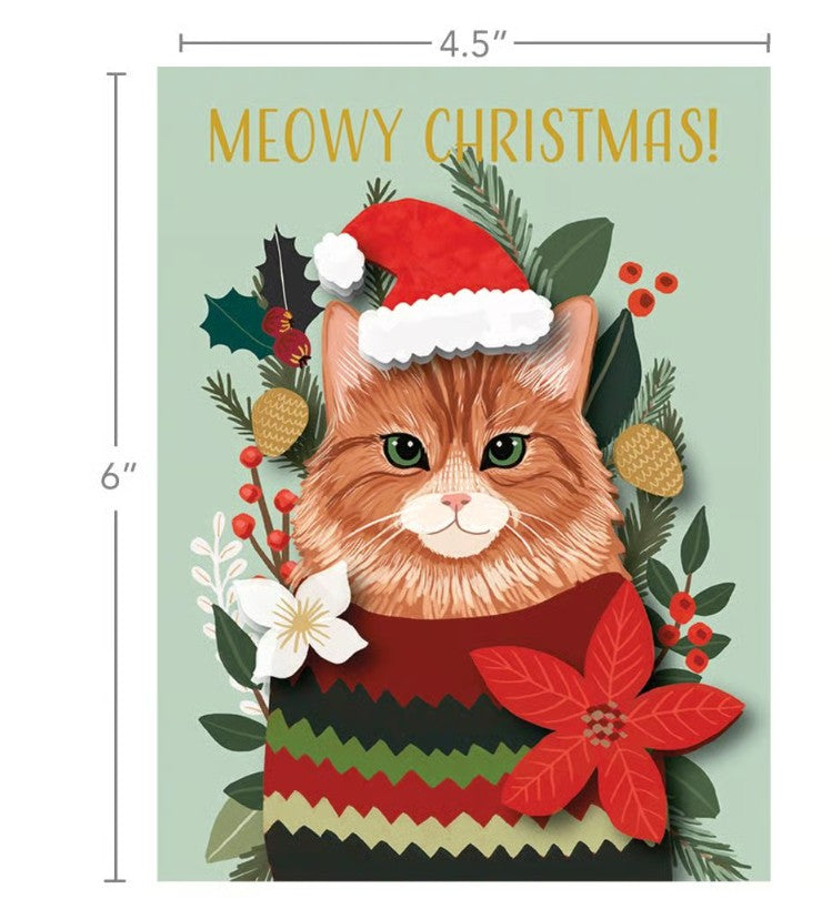 Lang Meowy Christmas Luxe Christmas Cards